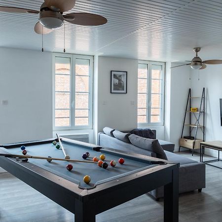 Апартаменты Grand Duplex Avec Billard Villeneuve-Tolosane Экстерьер фото